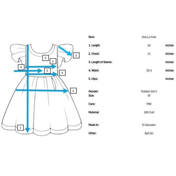 Vintage Vive La Fete Sailor Dress Toddler Girls 4T Smocked Sailboat Sleeveless - Picture 10 of 10